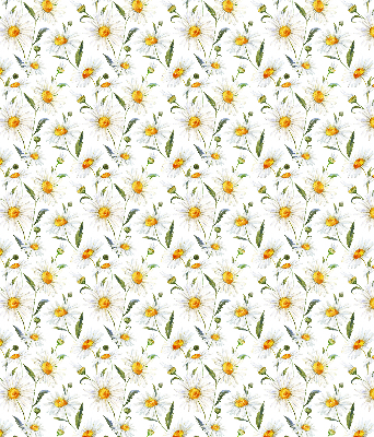 Fenster Rollo mit Gänseblümchen-Motiv