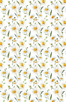 Fenster Rollo mit Gänseblümchen-Motiv