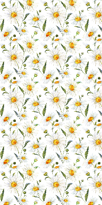 Fenster Rollo mit Gänseblümchen-Motiv