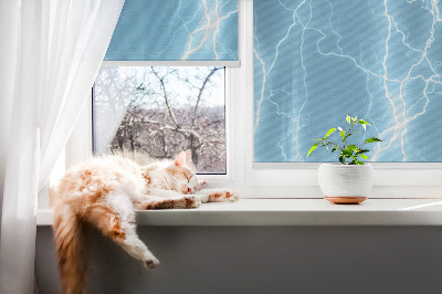 Fenster Rollo aufrollbares Rollo namens Blitz