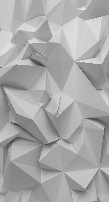 Verdunkelungsrollo mit 3D-Papierwand-Optik