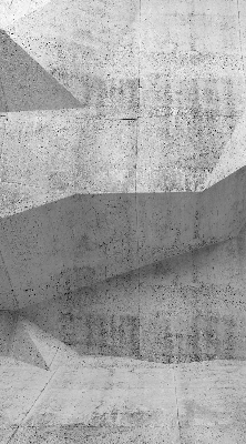 Rollo lichtundurchlässig mit 3D-Steinwand-Design