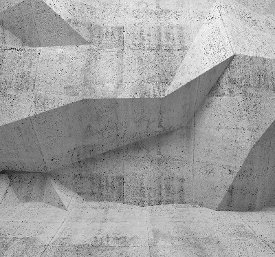 Rollo lichtundurchlässig mit 3D-Steinwand-Design