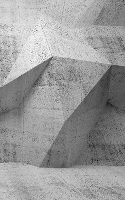 Rollo lichtundurchlässig mit 3D-Steinwand-Design