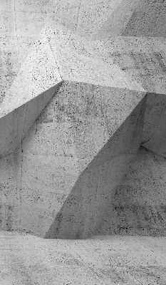 Rollo lichtundurchlässig mit 3D-Steinwand-Design