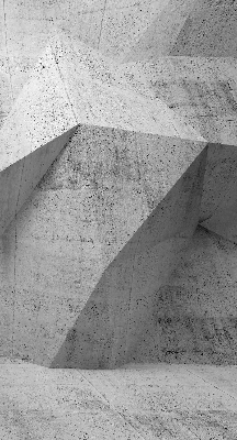 Rollo lichtundurchlässig mit 3D-Steinwand-Design