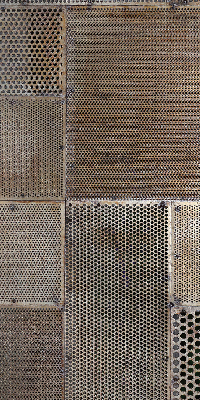 Fenster Rollo mit Metallwand zur Montage