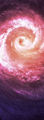 Rollo lichtundurchlässig mit Motiv 'Galaxis'