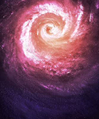 Rollo lichtundurchlässig mit Motiv 'Galaxis'