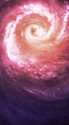 Rollo lichtundurchlässig mit Motiv 'Galaxis'