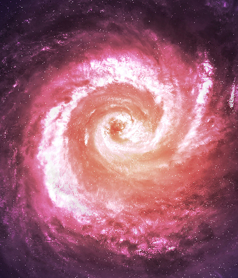 Rollo lichtundurchlässig mit Motiv 'Galaxis'