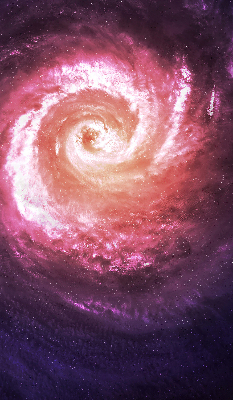 Rollo lichtundurchlässig mit Motiv 'Galaxis'