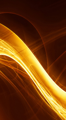 Rollo lichtundurchlässig in orangefarbener abstrakter Optik