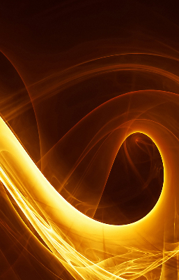 Rollo lichtundurchlässig in orangefarbener abstrakter Optik