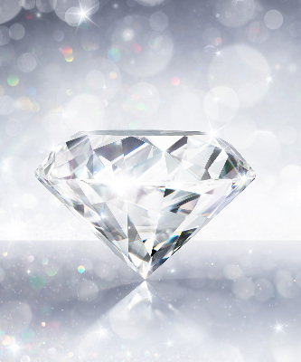 Rollo lichtundurchlässig mit Diamantenmuster