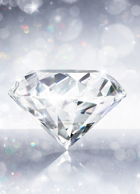 Rollo lichtundurchlässig mit Diamantenmuster