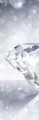 Rollo lichtundurchlässig mit Diamantenmuster