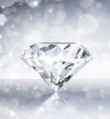 Rollo lichtundurchlässig mit Diamantenmuster