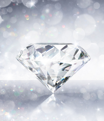 Rollo lichtundurchlässig mit Diamantenmuster