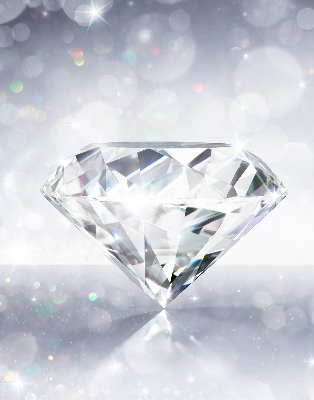 Rollo lichtundurchlässig mit Diamantenmuster