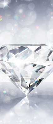 Rollo lichtundurchlässig mit Diamantenmuster