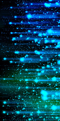 Fenster Rollo in blauer Farbe mit Hagel-Motiv