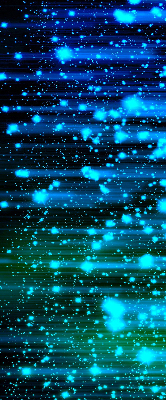 Fenster Rollo in blauer Farbe mit Hagel-Motiv