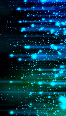 Fenster Rollo in blauer Farbe mit Hagel-Motiv
