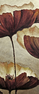 Verdunkelungsrollo mit Blumenmuster