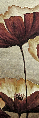 Verdunkelungsrollo mit Blumenmuster