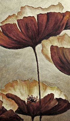 Verdunkelungsrollo mit Blumenmuster