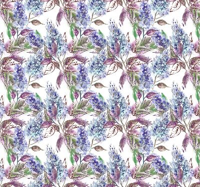 Fenster Rollo mit sommerlichem Blumenmuster