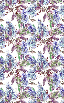 Fenster Rollo mit sommerlichem Blumenmuster