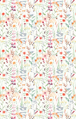 Verdunkelungsrollo mit bunten Blumenmotiv