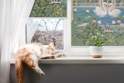 Rollo lichtundurchlässig für den Garten geeignet