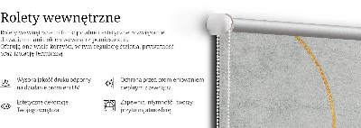 Fenster Rollo mit abstraktem Design