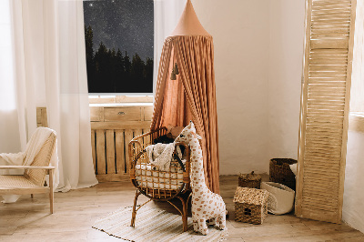 Fenster Rollo mit Sternenmuster