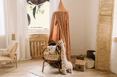Fenster Rollo mit einem Motiv von Vögeln auf einem Baum