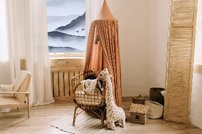 Rollo lichtundurchlässig mit Motiv „Berge im Nebel”