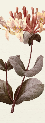 Rollo lichtundurchlässig mit Motiv einer herabfallenden Blume