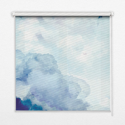 Fenster Rollo mit Wolkenmuster