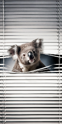 Verdunkelungsrollo mit Stofftyp Koala für optimalen Lichtschutz