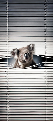 Verdunkelungsrollo mit Stofftyp Koala für optimalen Lichtschutz