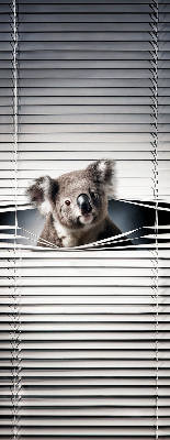 Verdunkelungsrollo mit Stofftyp Koala für optimalen Lichtschutz