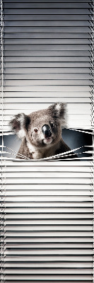 Verdunkelungsrollo mit Stofftyp Koala für optimalen Lichtschutz