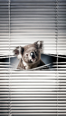 Verdunkelungsrollo mit Stofftyp Koala für optimalen Lichtschutz