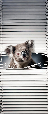 Verdunkelungsrollo mit Stofftyp Koala für optimalen Lichtschutz