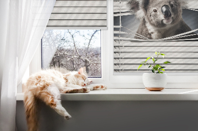 Verdunkelungsrollo mit Stofftyp Koala für optimalen Lichtschutz