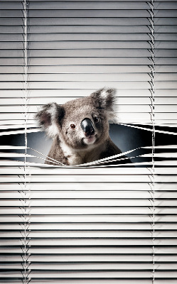 Verdunkelungsrollo mit Stofftyp Koala für optimalen Lichtschutz