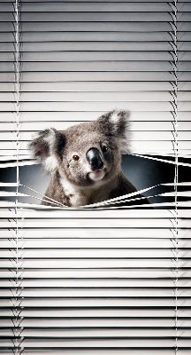 Verdunkelungsrollo mit Stofftyp Koala für optimalen Lichtschutz